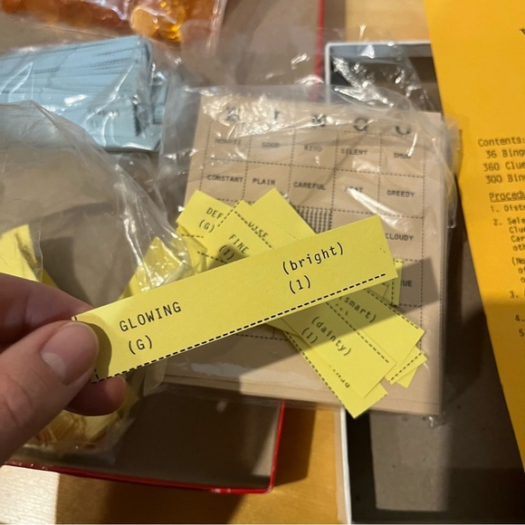 Vocabulary Bingo Games Level 1 And 2 Education Learning Elem-Upper Grades 1988 - Picture 4 of 8